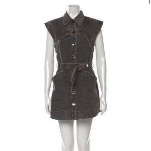 Acler denim mini dress
